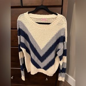 Never worn **** chevron sweater